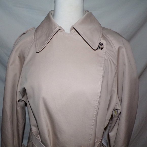 TOPSHOP Cortez Classic Lined Long Trench Coat NEW - Picture 9 of 11